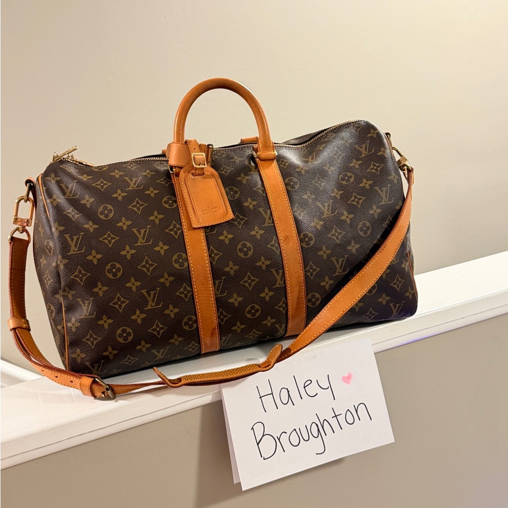Louis Vuitton Monogram Keepall Bandoulière 45